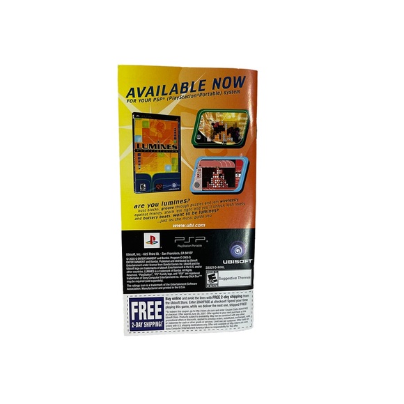 PRINT ONLY ** PSP | UMD (2007) TOM CLANCY'S RAINBOW SIX VEGAS ** PRINT ONLY - Picture 4 of 4